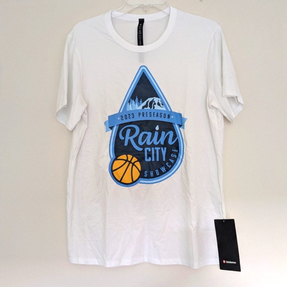NWT Lululemon Rain City Showcase Basketball T-shirt, MS